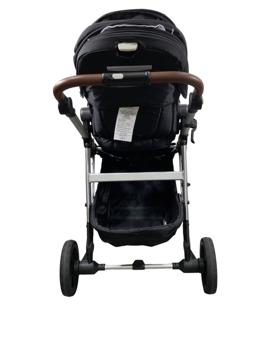 Shop Mockingbird Single 2.0 Stroller, 2025, Black, Silver With Penny Leather, Windowpane at Goodbuygears