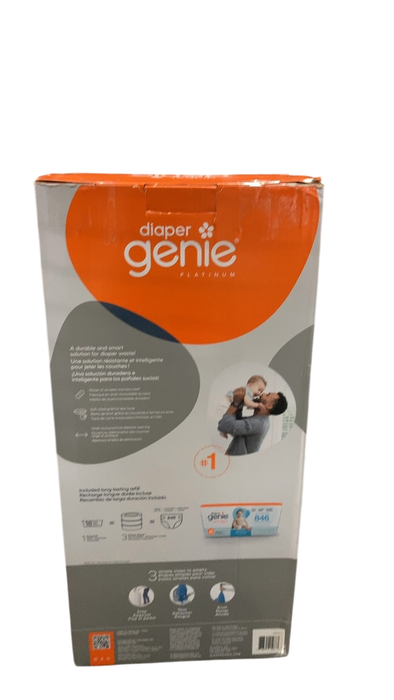 Shop Diaper Genie Platinum Diaper Pail, White at Goodbuygears