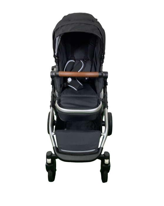 Shop Mockingbird Single to Double 2.0 Stroller, 2024, Silver with Penny Leather, Watercolor Drops, Black at Goodbuygears