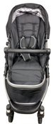 Shop Mockingbird Single 2.0 Stroller, 2024, Black, Silver With Black Leather, Windowpane at Goodbuygears