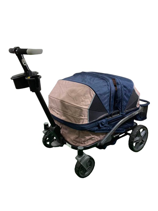 Shop Gladly Family Anthem4 Classic 4 Seater All Terrain Wagon Stroller, Sand and Sea at Goodbuygears