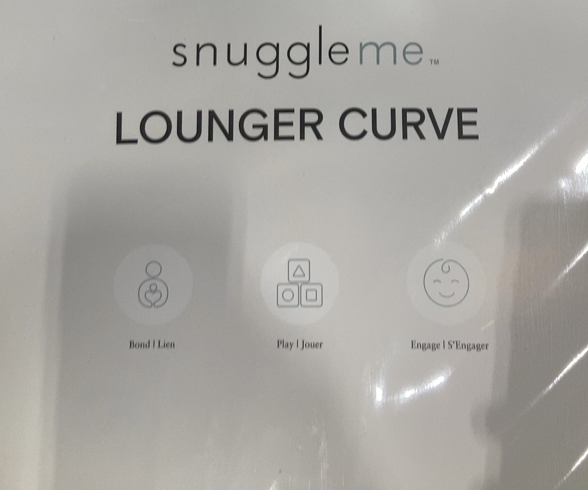 Shop Snuggle Me Organic Lounger Curve, Gum Drop at Goodbuygears