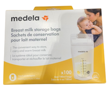 Shop Medela Milk Storage Bags, 100 count at Goodbuygears