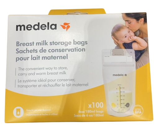 Shop Medela Milk Storage Bags, 100 count at Goodbuygears