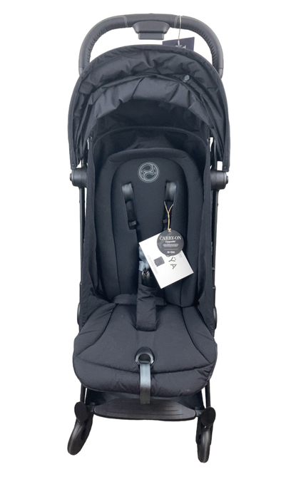 Shop Cybex Coya Stroller, 2023, Matte Black, Sepia Black at Goodbuygears