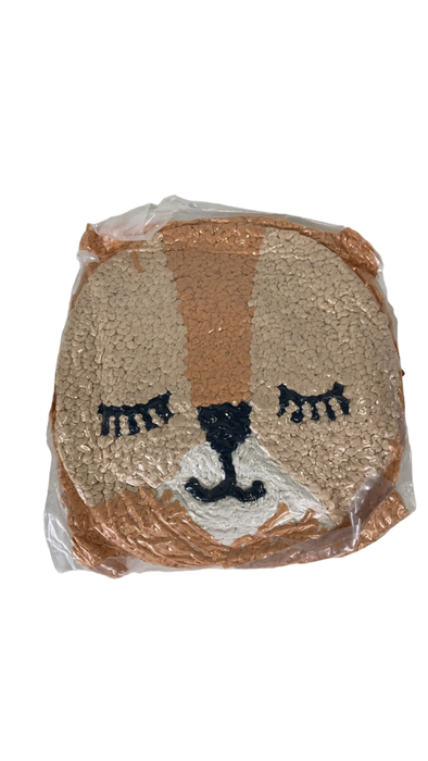 Shop Crane Baby Embroidered Round Pillow, Lion at Goodbuygears