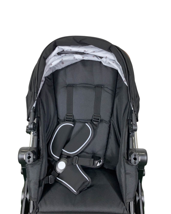 Shop Mockingbird Single to Double 2.0 Stroller, 2024, Silver with Penny Leather, Watercolor Drops, Black at Goodbuygears
