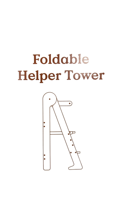 Shop Piccalio Mini Chef Foldable Helper Tower, Natural H at Goodbuygears