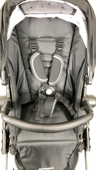 Shop Mockingbird Single to Double 2.0 Stroller, Black, Watercolor Drops, Silver With Black Leather, 2025 at Goodbuygears