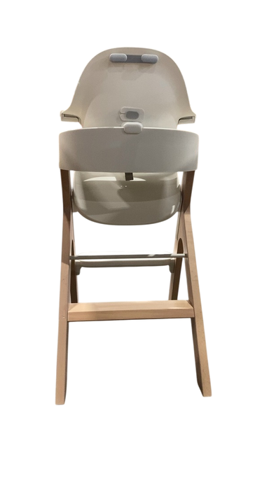 Shop Mockingbird High Chair, 2.0, Natural Beech, White at Goodbuygears