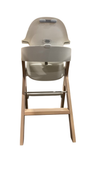 Shop Mockingbird High Chair, 2.0, Natural Beech, White at Goodbuygears