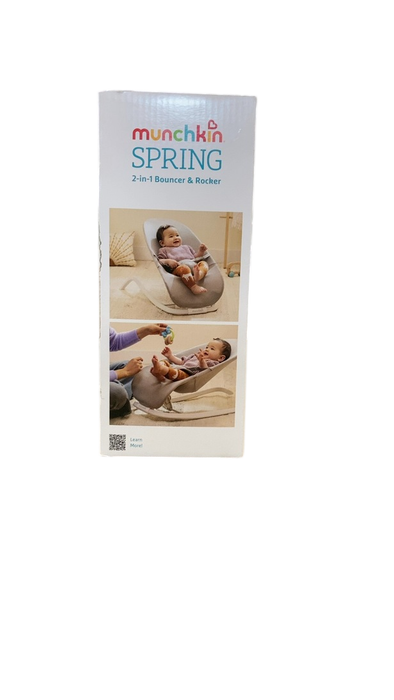 Shop Munchkin Spring Baby Bouncer and Rocker Seat, Grey at Goodbuygears