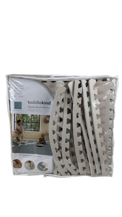 Shop Toddlekind Prettier Puzzle Playmat Standard, Linear, Linen at Goodbuygears