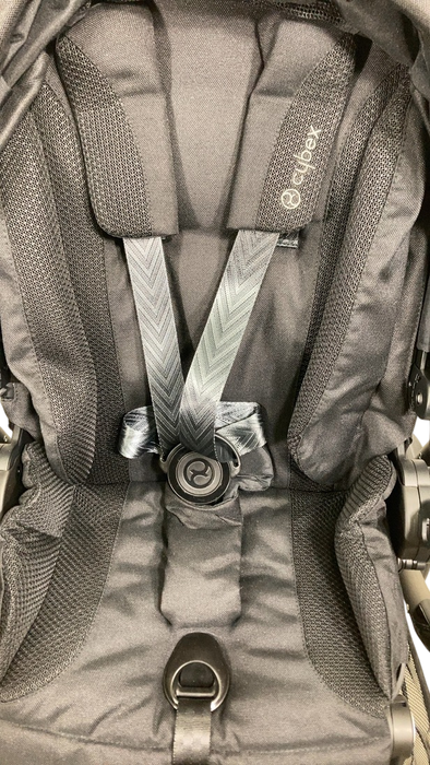 Shop Cybex Gazelle S Modular Stroller, 2024, Moon Black, Taupe Frame at Goodbuygears