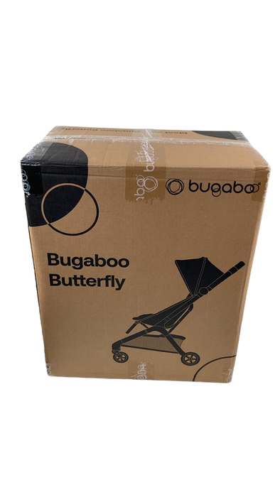 Shop Bugaboo Butterfly Stroller, 2024,  Midnight Black at Goodbuygears