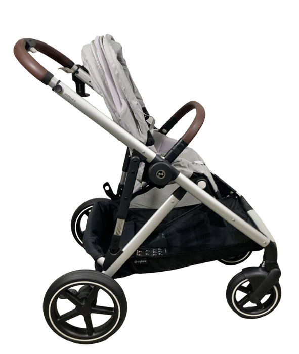 Shop Cybex Gazelle S Modular Stroller, 2024, Silver Frame, Lava Grey at Goodbuygears