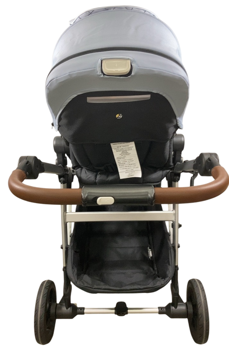 Shop Mockingbird Single to Double 2.0 Stroller, Sky, Windowpane, Silver With Penny Leather, 2025 at Goodbuygears