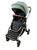 Shop Mockingbird Single to Double 2.0 Stroller, 2024, Silver with Penny Leather, Watercolor Drops, Sage at Goodbuygears