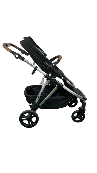 Shop Mockingbird Single to Double 2.0 Stroller, 2024, Black, Silver With Penny Leather, Windowpane at Goodbuygears