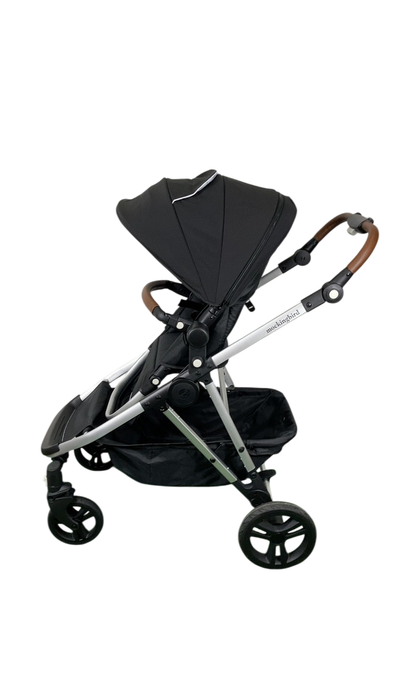 Shop Mockingbird Single to Double 2.0 Stroller, 2025, Black, Silver With Penny Leather, Windowpane at Goodbuygears