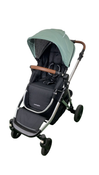 Shop Mockingbird Single to Double 2.0 Stroller, 2024, Sage, Silver With Penny Leather, Watercolor Drops at Goodbuygears