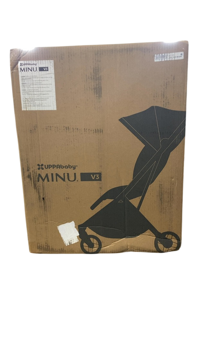 Shop UPPAbaby MINU V3 Stroller, 2024, Savannah (Pearl Gray Jacquard) at Goodbuygears
