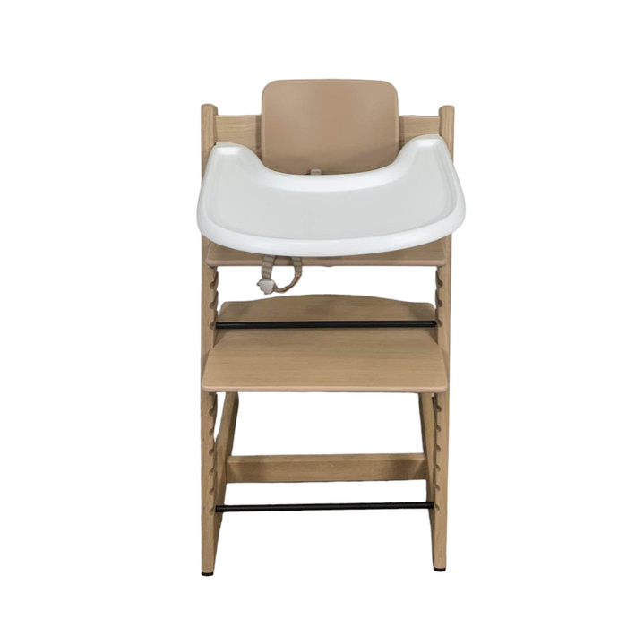 Shop Stokke Tripp Trapp Complete High Chair, Oak Natural , Nordic Blue at Goodbuygears