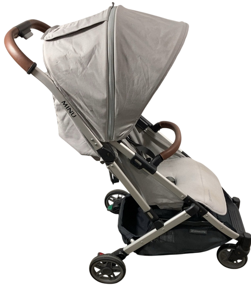 Shop UPPAbaby MINU V2 Stroller, 2022, Greyson (Charcoal Melange) at Goodbuygears