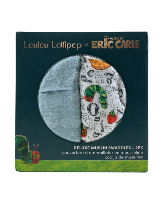 Shop Loulou Lollipop Muslin Swaddle 2 Pack, Eric Carle Alphabet And Fruits at Goodbuygears