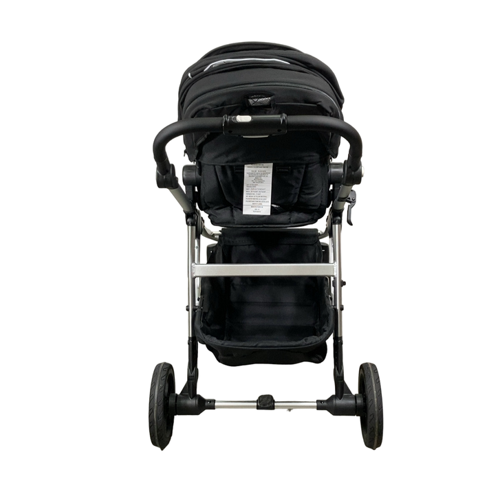 Shop Mockingbird Single to Double 2.0 Stroller, Black, Windowpane, Silver With Black Leather, 2024 at Goodbuygears