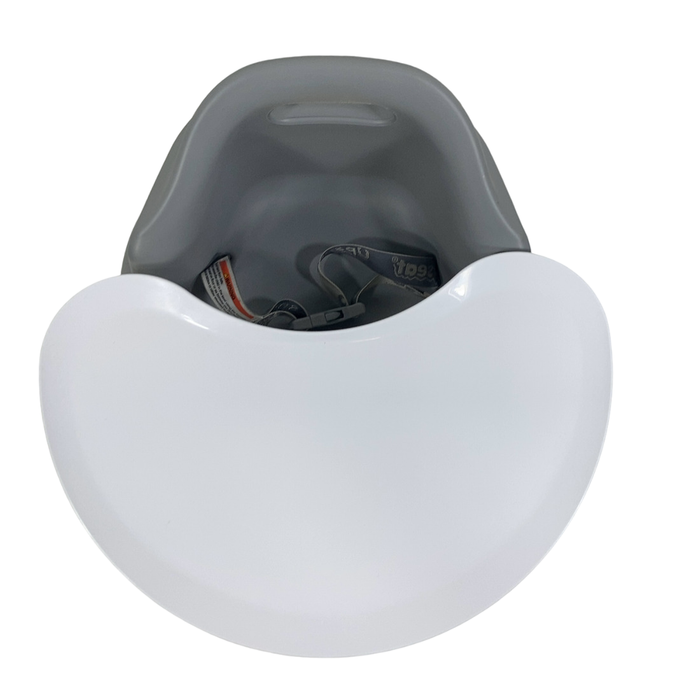 Shop Upseat Baby Floor Chair and Booster Seat with Tray, Elephant Grey at Goodbuygears