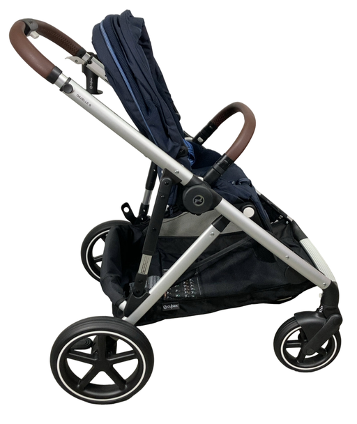 Shop Cybex Gazelle S Modular Stroller, 2024, Ocean Blue, Silver Frame at Goodbuygears
