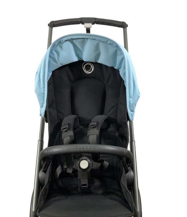 Shop Bugaboo Dragonfly Bassinet and Seat Stroller, Midnight Black, Skyline Blue, Graphite, 2023 at Goodbuygears