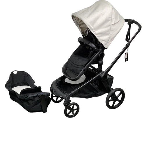 Shop Bugaboo Kangaroo Single To Double Stroller, 2024, Black, Midnight Black, Misty White at Goodbuygears