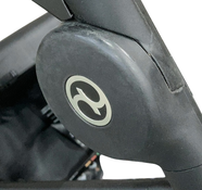 Shop Cybex e-Gazelle S Stroller, 2024, Almond Beige, Black at Goodbuygears