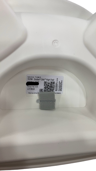 Shop Stokke Clikk High Chair, White at Goodbuygears
