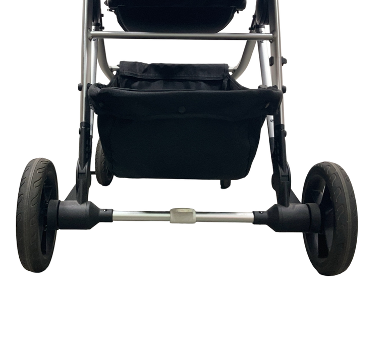 Shop Mockingbird Single to Double Stroller, 2021, Black, Silver With Penny Leather, Watercolor Drops at Goodbuygears