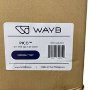 Shop WAYB Pico Portable Car Seat, Midnight Sky, 2024 at Goodbuygears