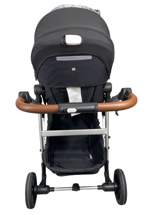 Shop Mockingbird Single to Double 2.0 Stroller, 2024, Black, Silver With Penny Leather, Windowpane at Goodbuygears