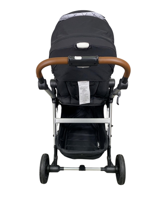 Shop Mockingbird Single 2.0 Stroller, 2025, Black, Silver With Penny Leather, Windowpane at Goodbuygears