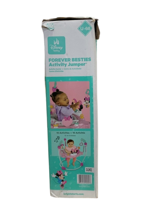 Shop Bright Starts Disney Baby Minnie Mouse Baby Activity Center Jumper, Forever Besties at Goodbuygears