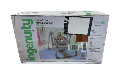 Shop Ingenuity Swing 'n Go Portable Swing, Hugs & Hoots at Goodbuygears
