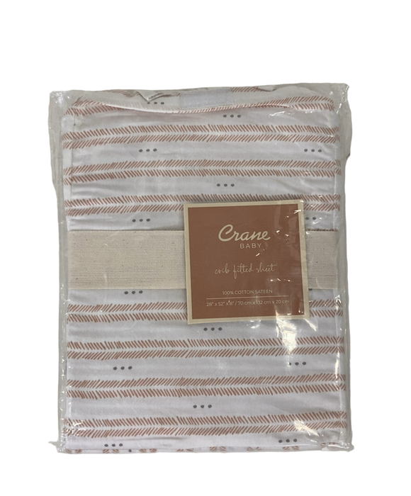 Shop Crane Baby Crib Fitted Sheet, Herringbone at Goodbuygears