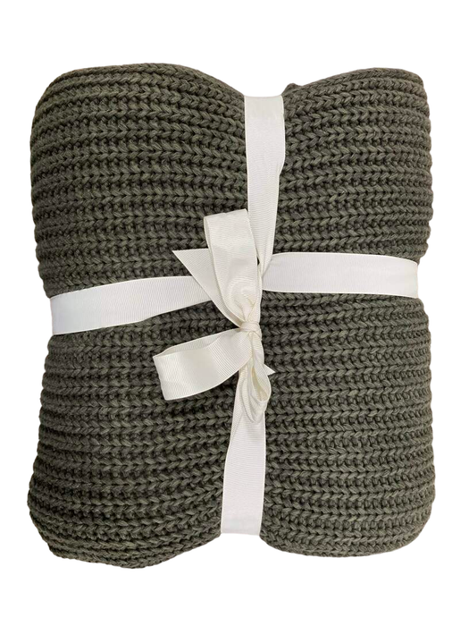 Shop Goumikids Knit Blanket, Pine at Goodbuygears