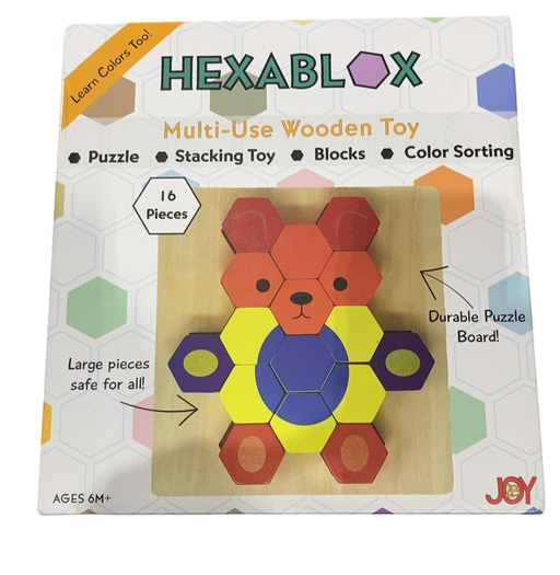 Shop Joy2b Hexablox, 16 pieces, Bear at Goodbuygears