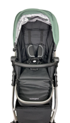 Shop Mockingbird Single to Double 2.0 Stroller, Sage, Watercolor Drops, Silver With Black Leather, 2024 at Goodbuygears
