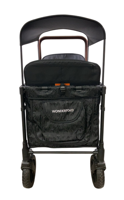 Shop Wonderfold W4 Luxe Quad Stroller Wagon, 2024, Black Camo at Goodbuygears