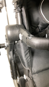 Shop Mockingbird Single to Double 2.0 Stroller, 2024, Black, Silver With Black Leather, Watercolor Drops at Goodbuygears