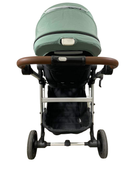 Shop Mockingbird Single to Double 2.0 Stroller, 2024, Silver with Penny Leather, Watercolor Drops, Sage at Goodbuygears