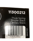 Shop Thule Spring Stroller, 2024, Black, Midnight Black at Goodbuygears